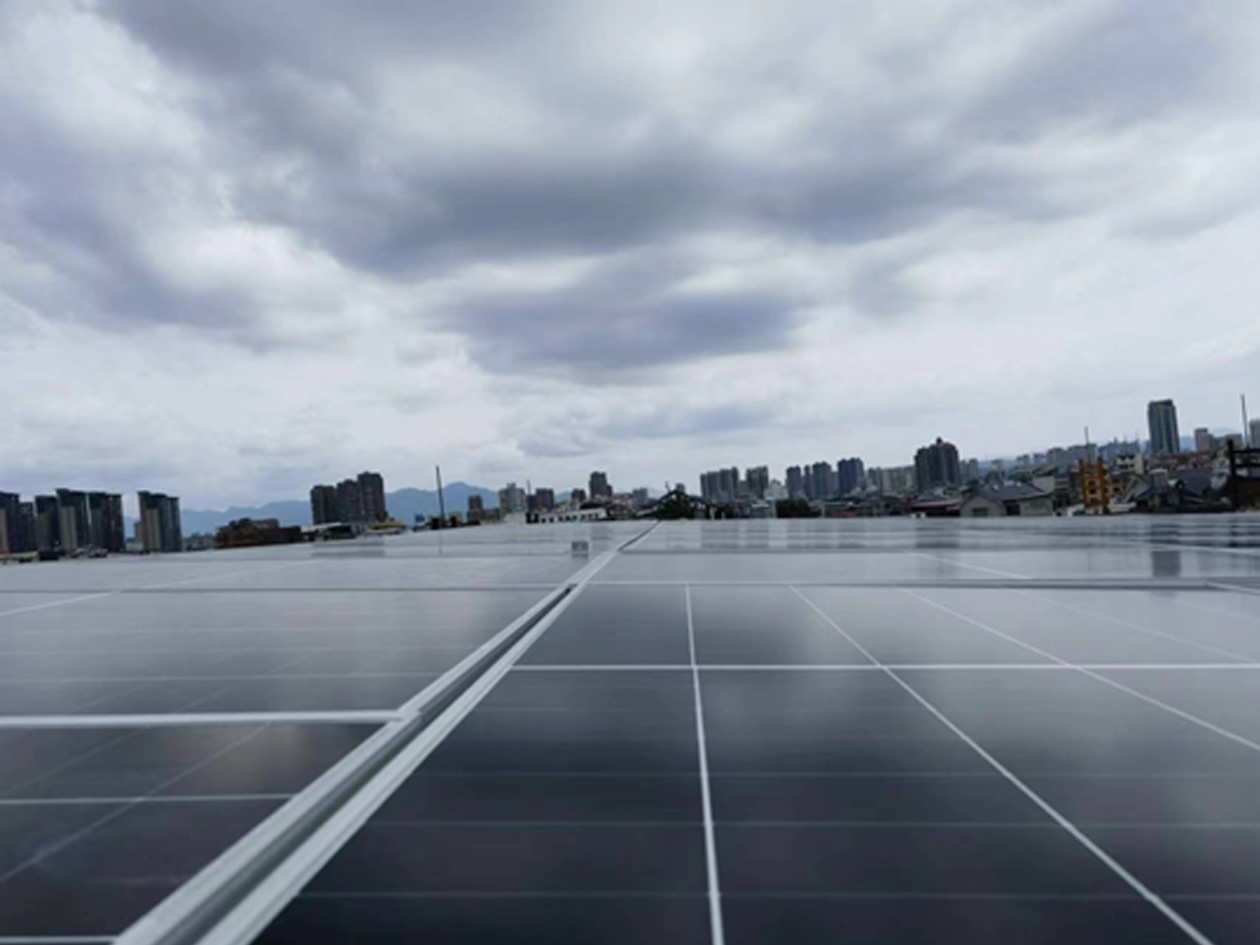 山东省莒南县村落屋顶户用光伏项目