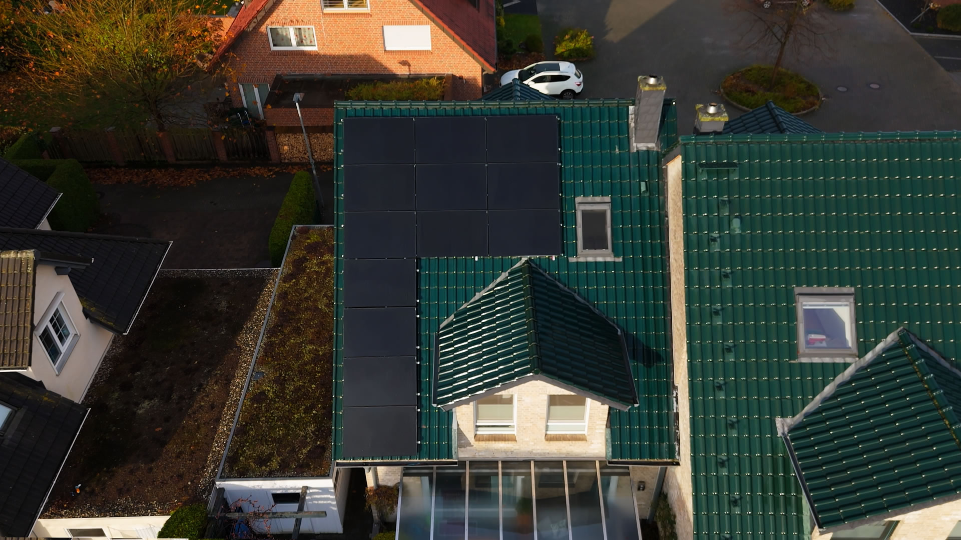 德国丛林别墅光伏项目