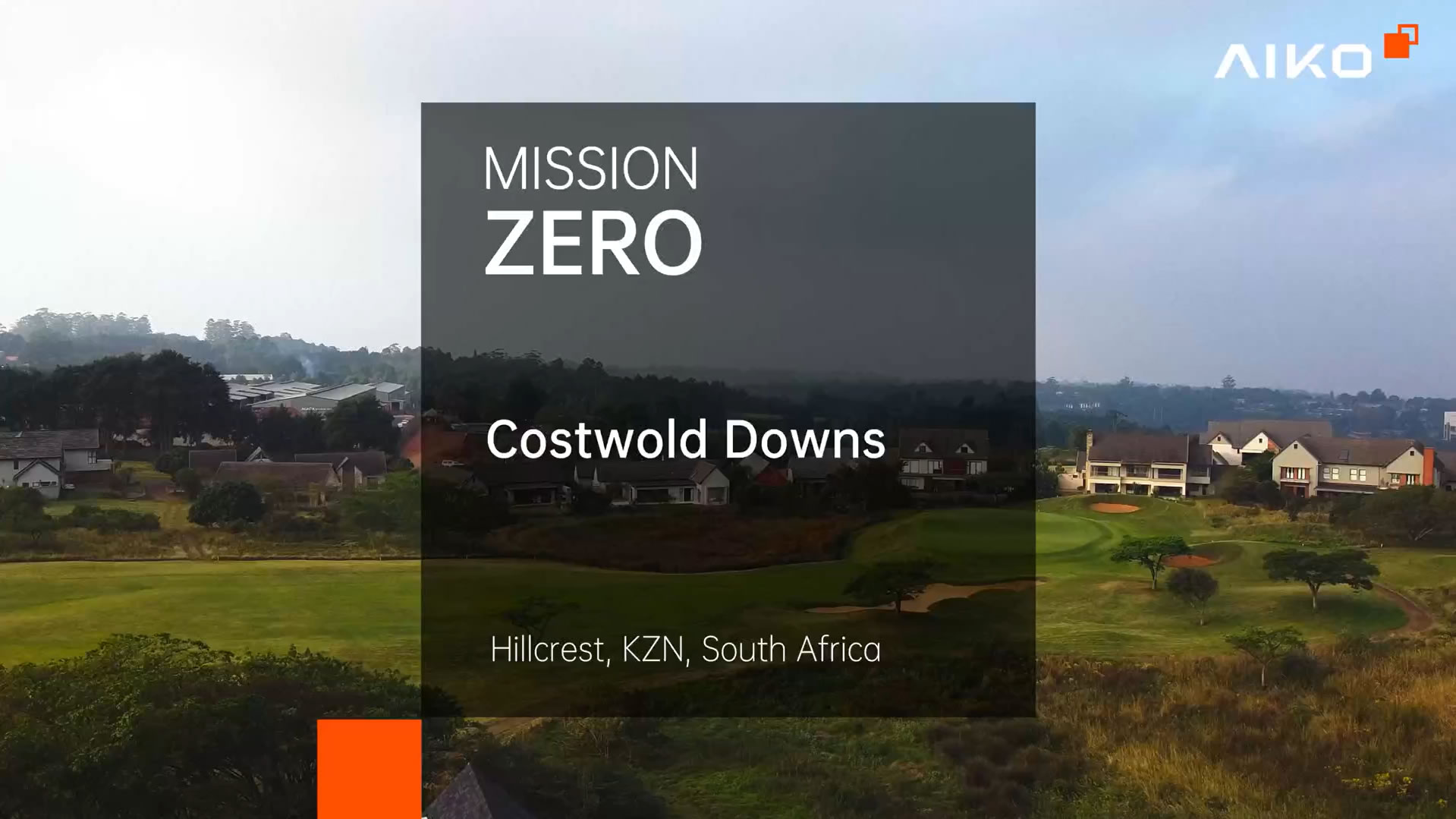 Projekt obytné budovy v?jihoafrickém Costwold Downs