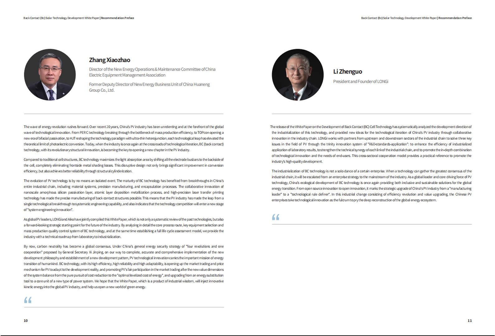 背接触（BC）电池技术发展白皮书